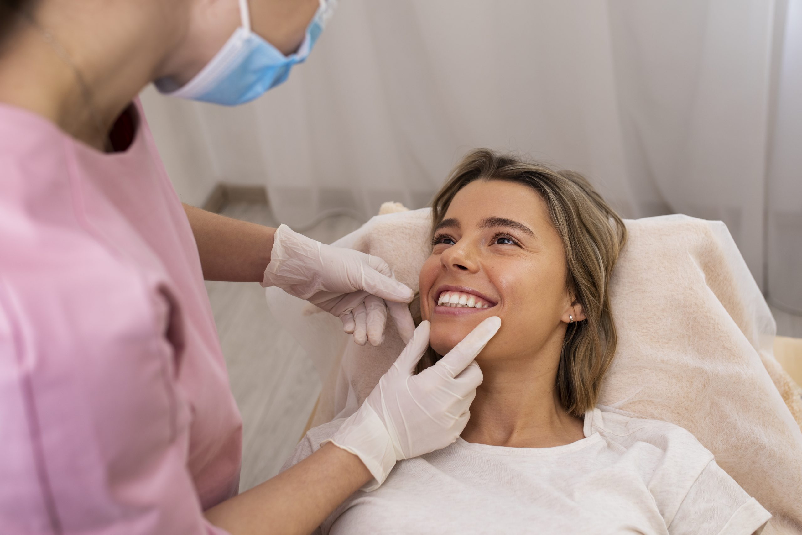 close-up-smiley-woman-getting-lip-filler Preserve your smile
